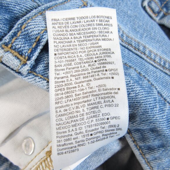 Old Navy Jeans Women's Size 14 High-Rise OG Straight Secret Smooth Pockets - Picture 6 of 6